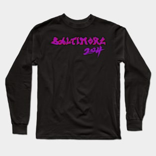 BALTIMORE 2024 DESIGN Long Sleeve T-Shirt